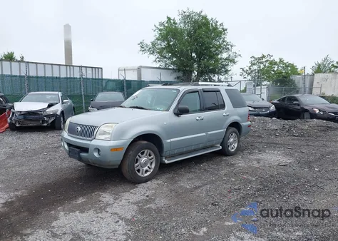 2005 Mercury Mountaineer z USA, uszkodzony, nr VIN 4M2DU86E25ZJ20760